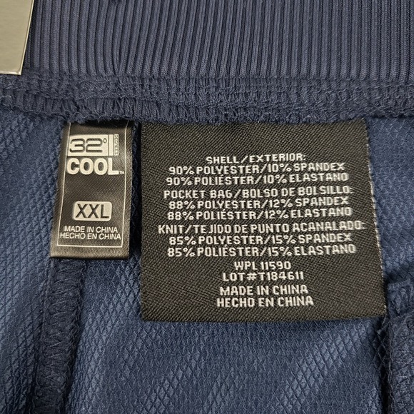 32 Degrees Ankle Pants Women's XXL Stretch Pull-On Hero Navy Elastic Waist New - Picture 3 of 12